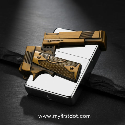 Gun Engraving Jet Flame Torch | Windproof Metal Lighter