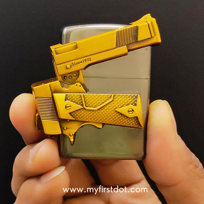 Gun Engraving Jet Flame Torch | Windproof Metal Lighter