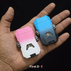 GyroFlux X (G7 Series) – Dual Flame Jet Spinner Lighter with LED