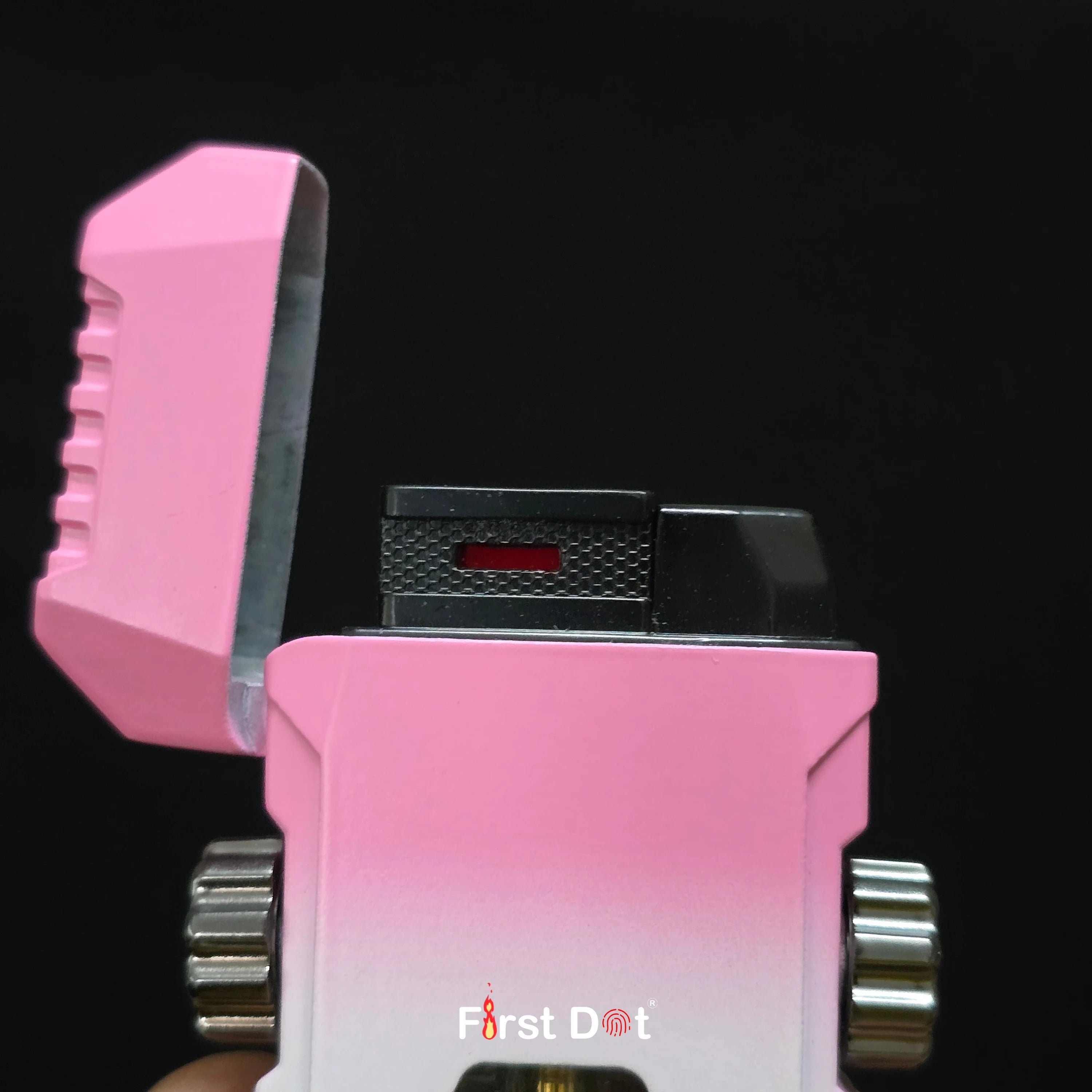 GyroFlux X (G7 Series) – Dual Flame Jet Spinner Lighter with LED
