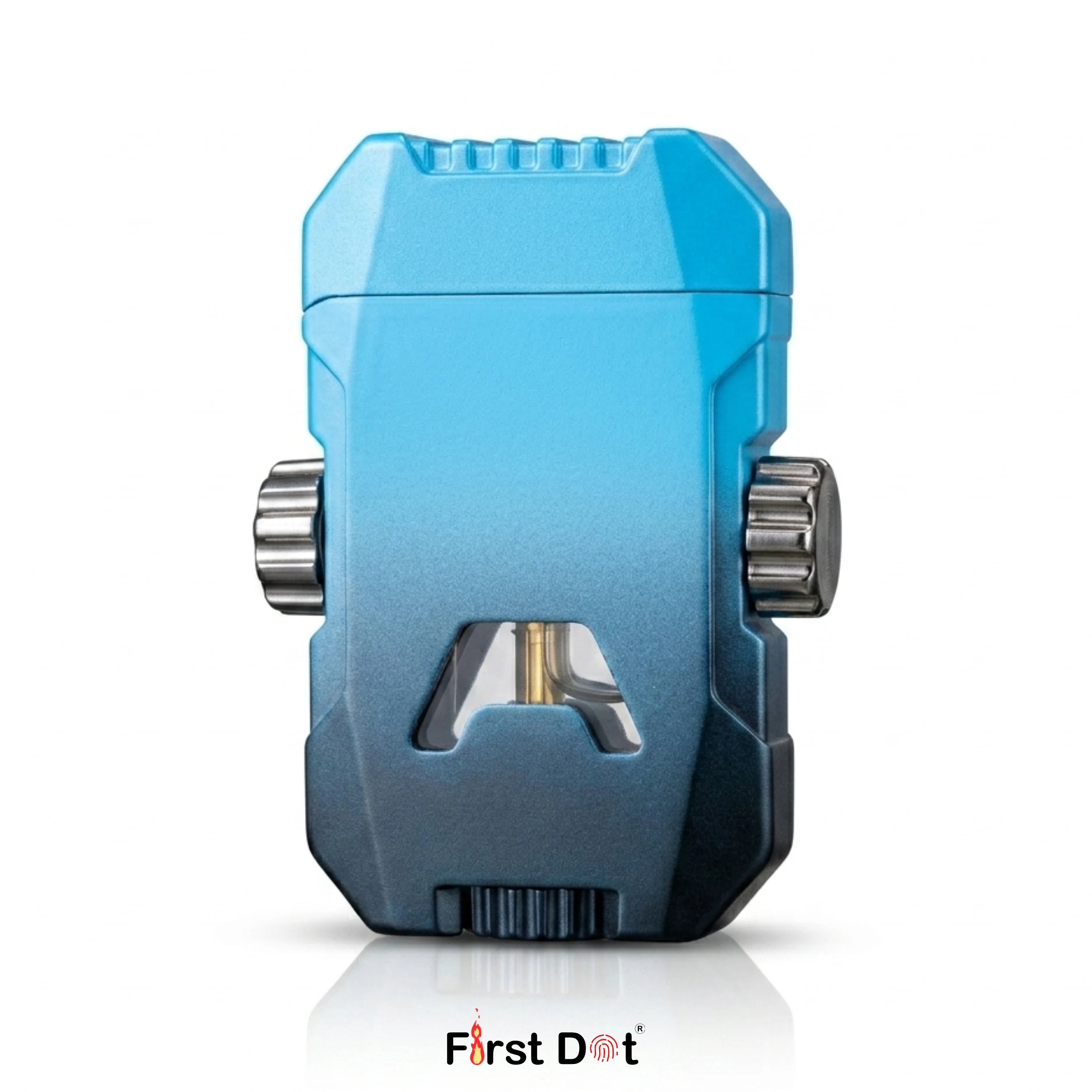 GyroFlux X (G7 Series) – Dual Flame Jet Spinner Lighter with LED