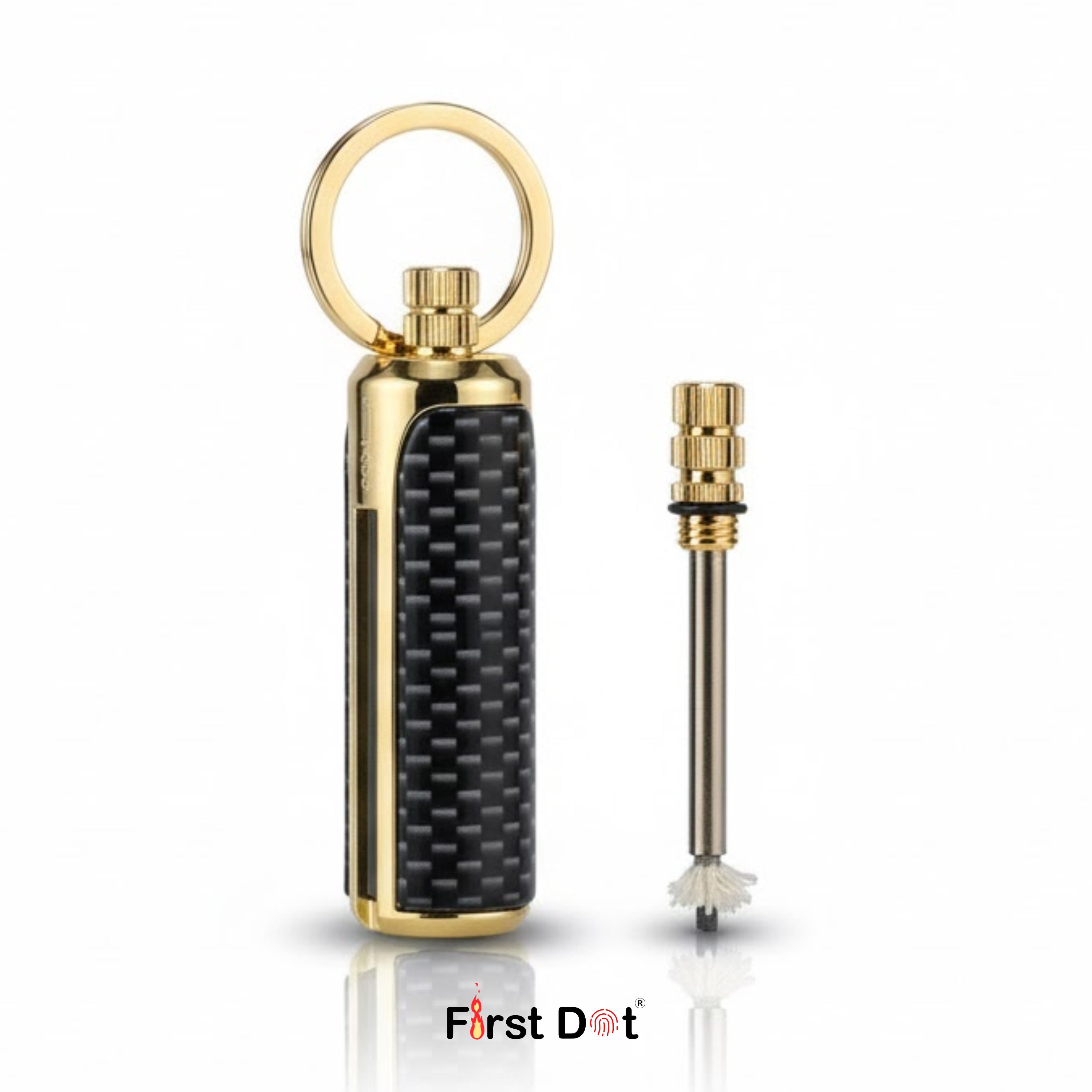 HONEST Permanent Match Keychain Oil Lighter