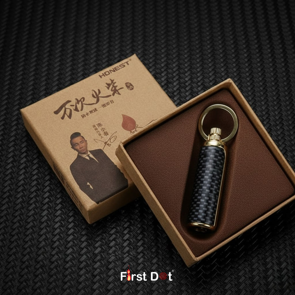 HONEST Permanent Match Keychain Oil Lighter