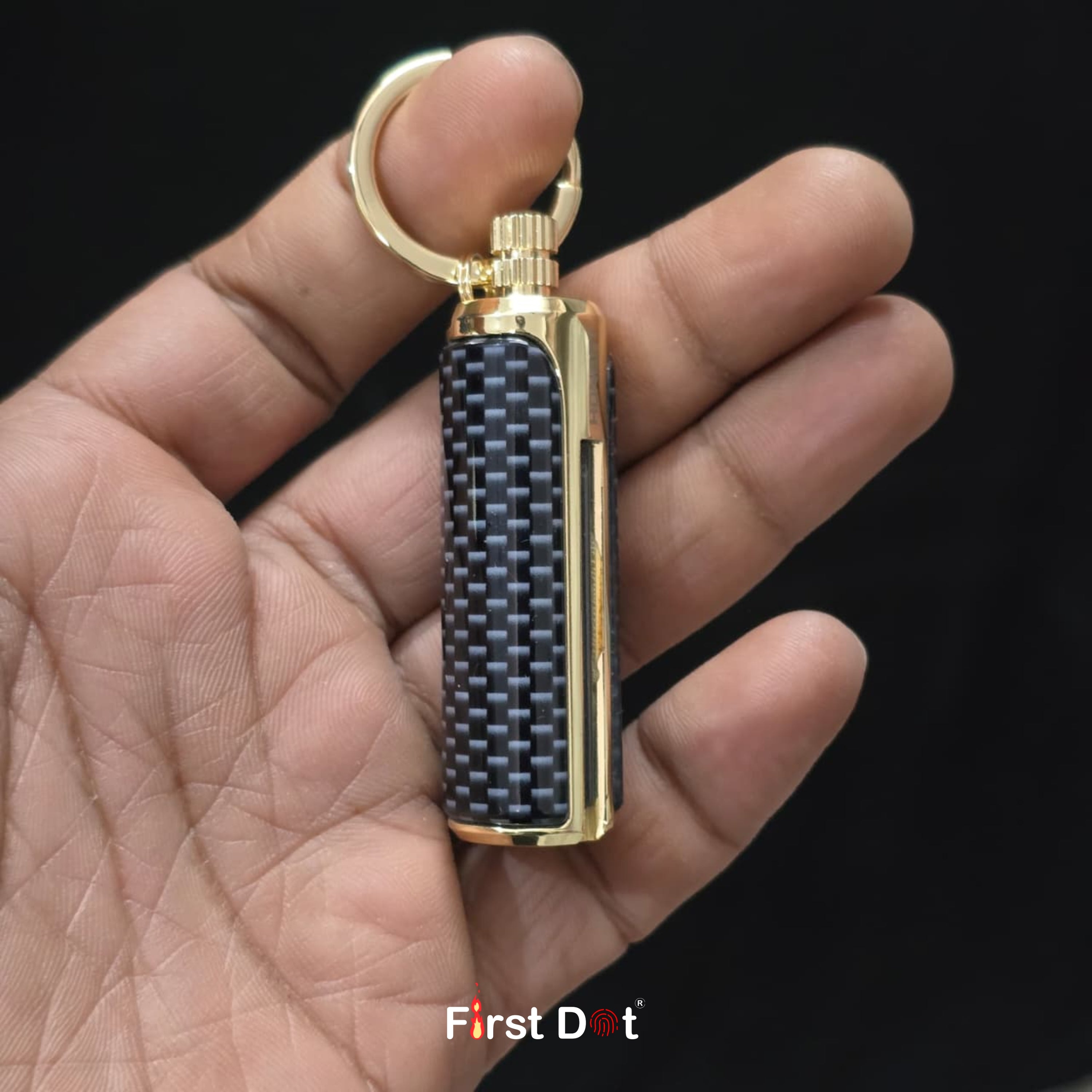 HONEST Permanent Match Keychain Oil Lighter