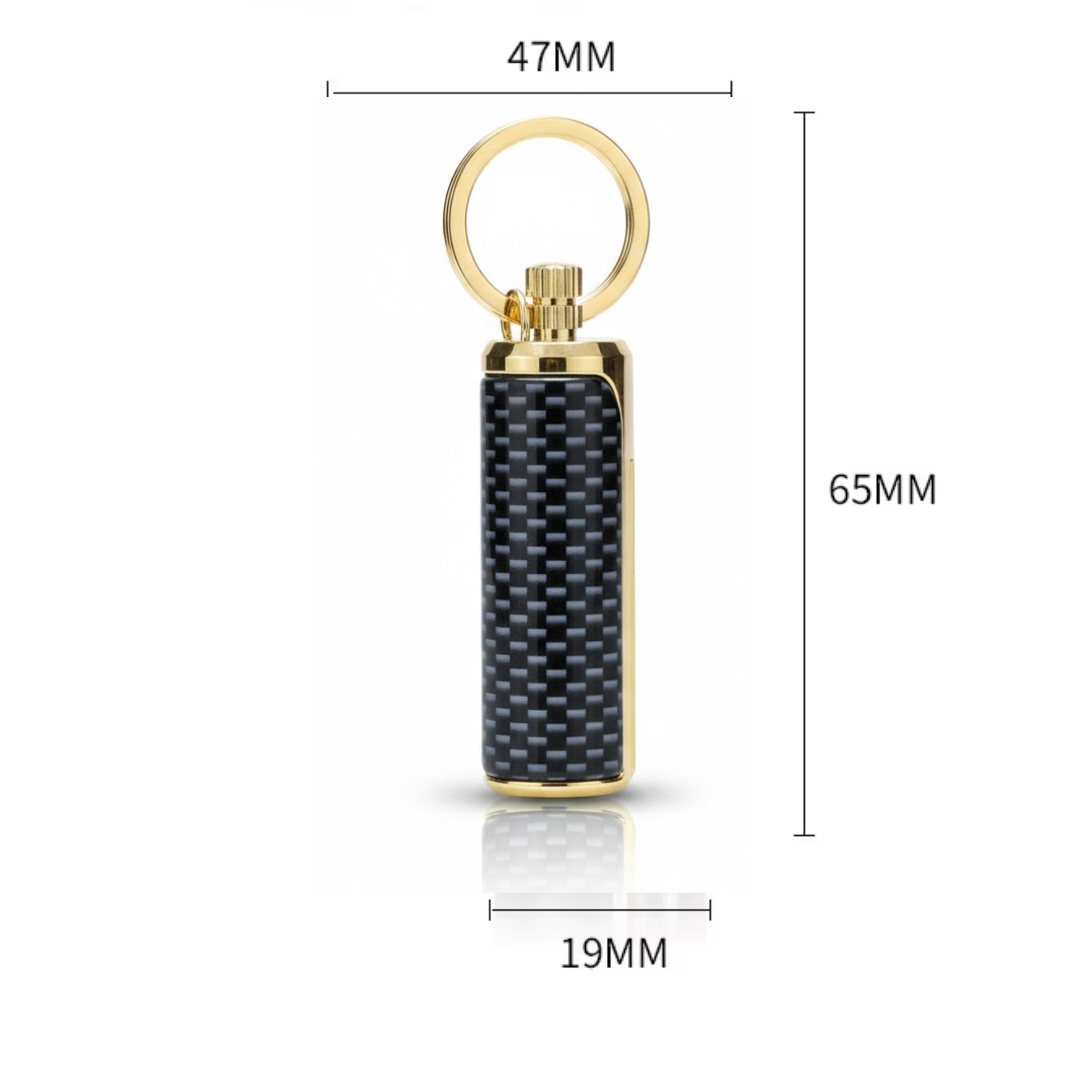 HONEST Permanent Match Keychain Oil Lighter