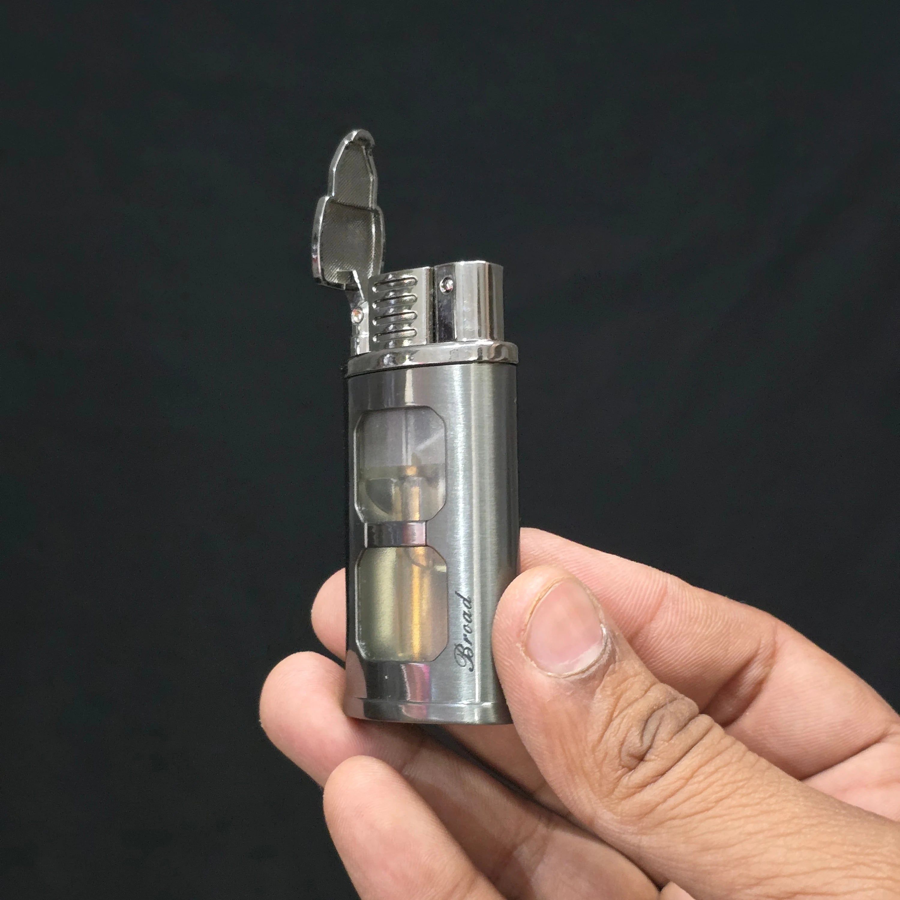 IgniteView Transparent Tank Jet Flame Lighter
