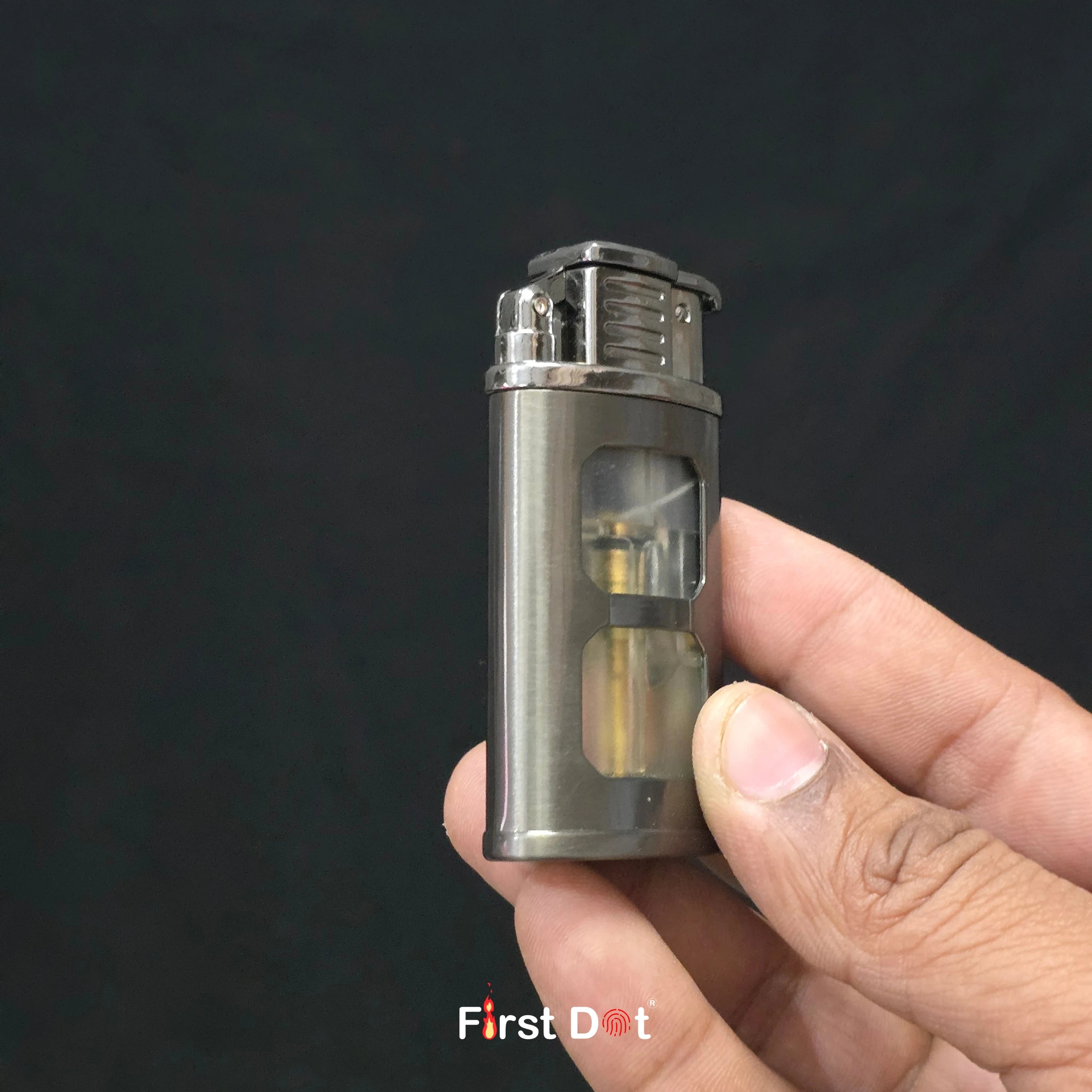 IgniteView Transparent Tank Jet Flame Lighter