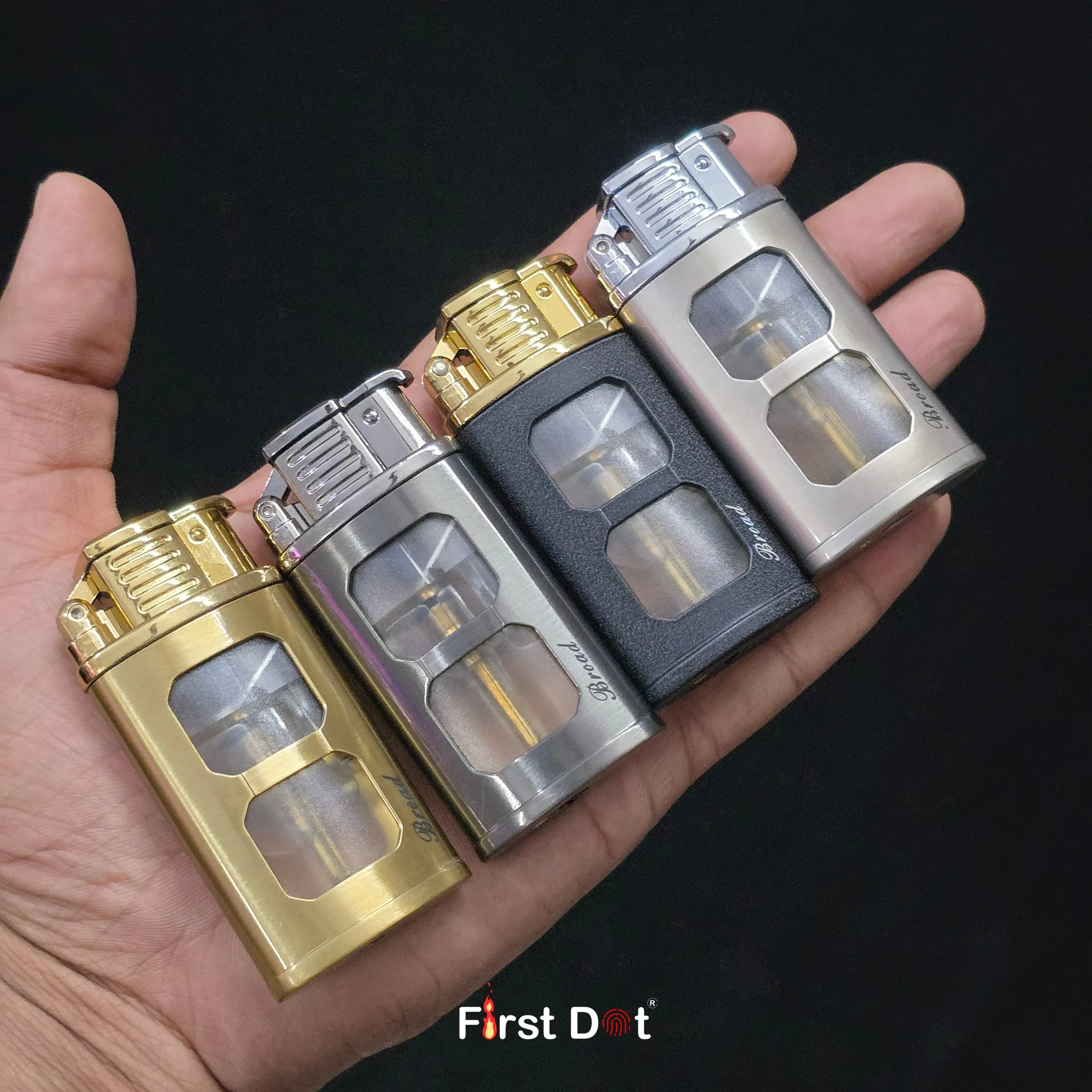 IgniteView Transparent Tank Jet Flame Lighter