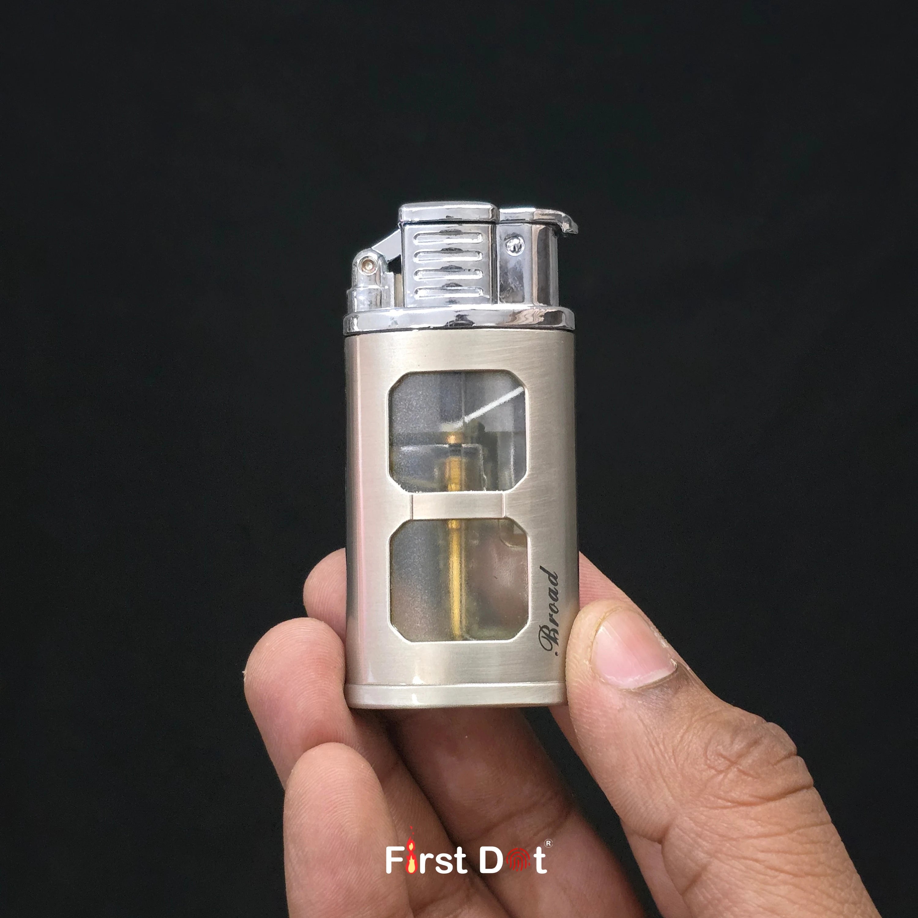 IgniteView Transparent Tank Jet Flame Lighter