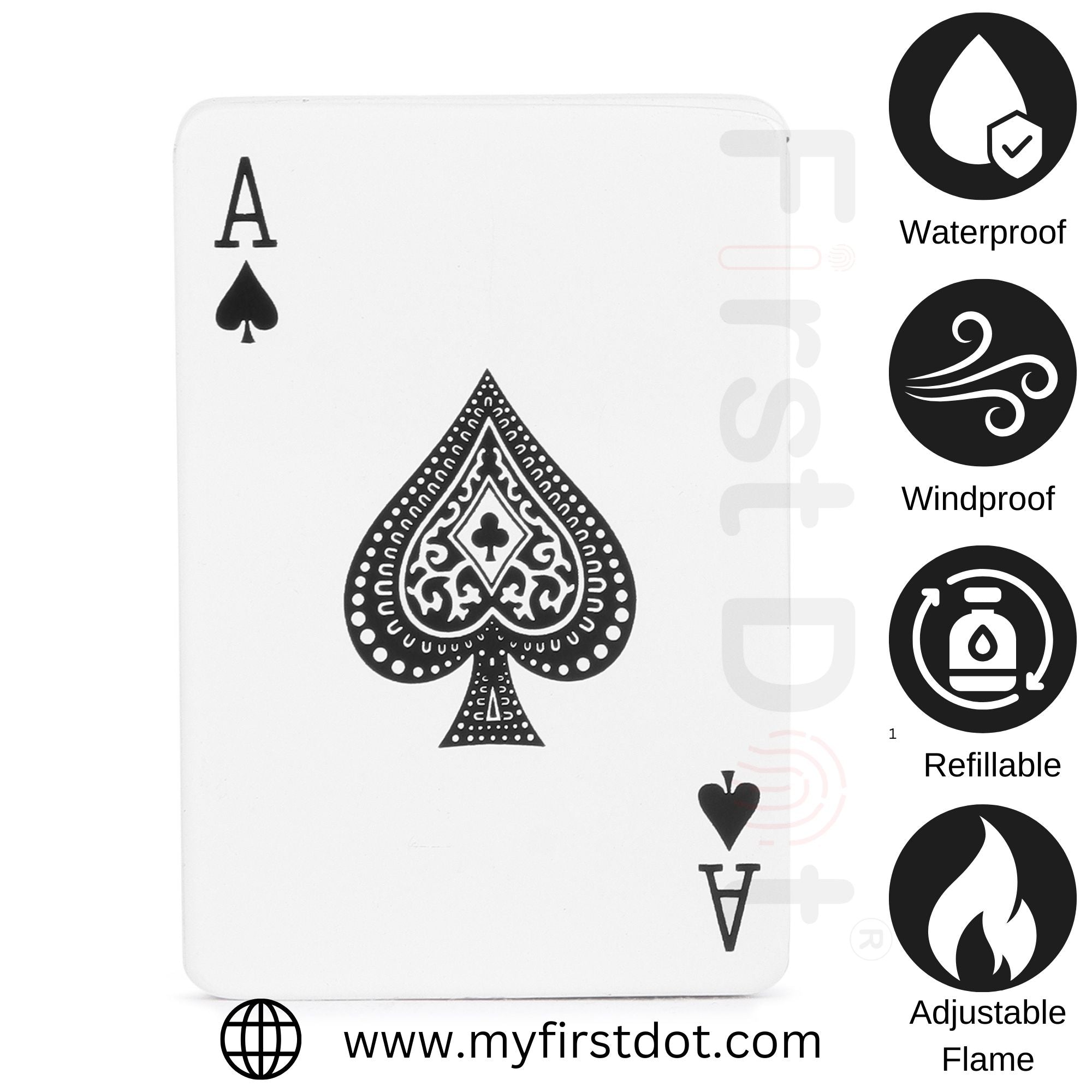 Ikka Premium Refillable Cigarette Lighter – Perfect for Gifting | First Dot