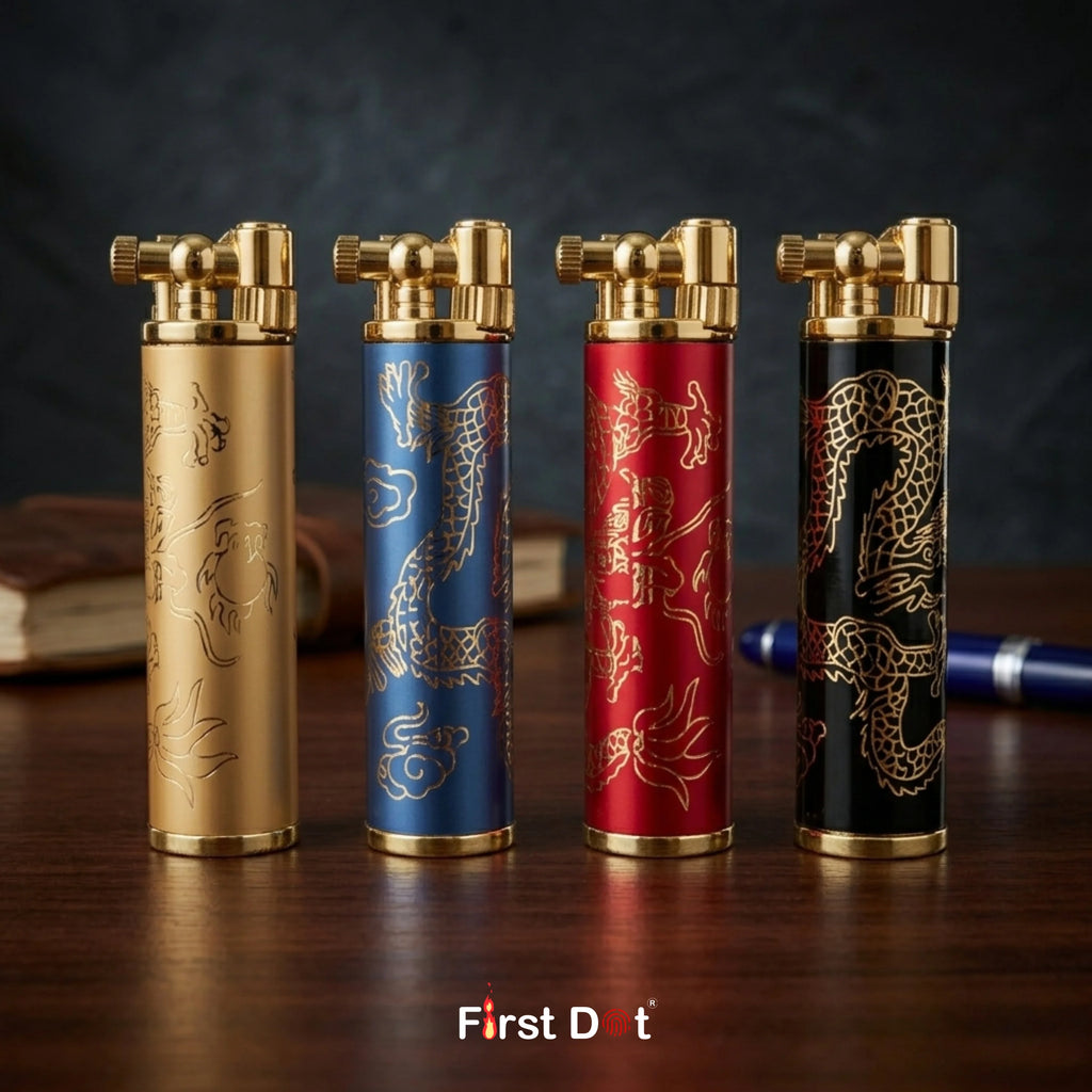 Imperial Dragon Slim Lighter | Unique Dragon Art