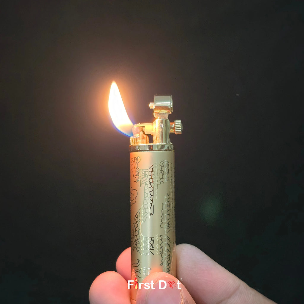 Imperial Dragon Slim Lighter | Unique Dragon Art