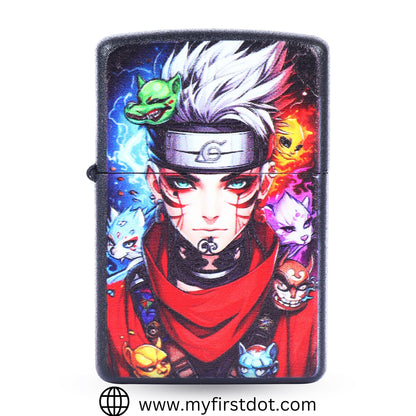 Itachi Uchiha Windproof Cigarette Lighter for Men | Pocket Classic Lighter for Smoking | | First Dot