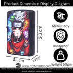 First Dot Graphic Anime Windproof Cigarette Lighter