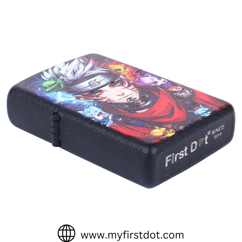 First Dot Graphic Anime Windproof Cigarette Lighter