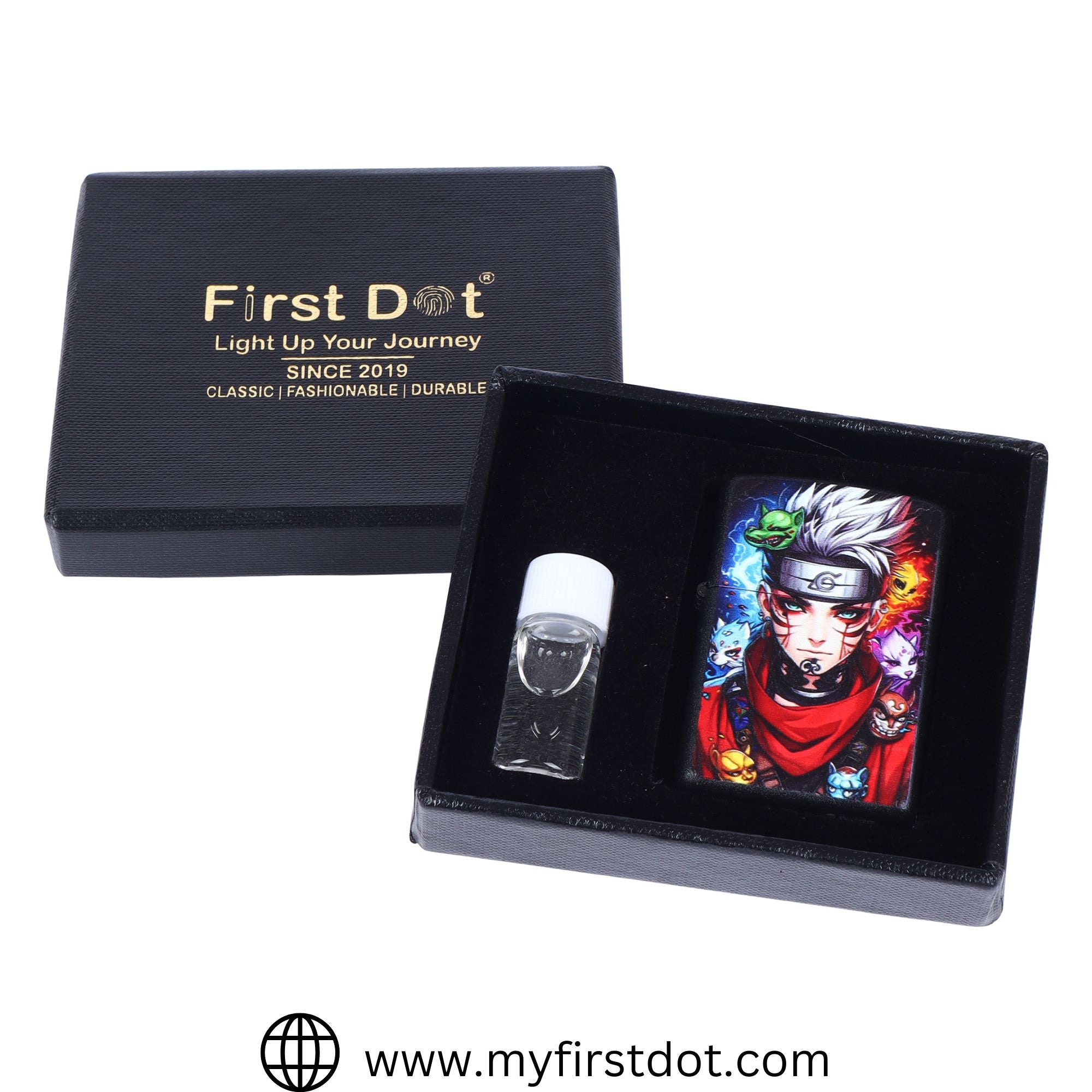 Itachi Uchiha Windproof Cigarette Lighter for Men | Pocket Classic Lighter for Smoking | | First Dot