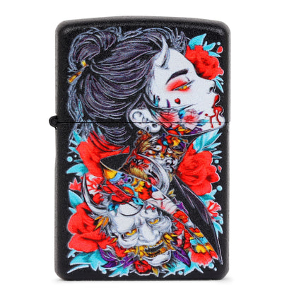 Combo of 2 Street Graphic Cigarette Lighters | Premium Box + Free 50ml Fuel