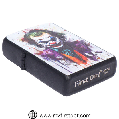 Joker sequel Windproof Cigarette Lighter for Men | Pocket Classic Lighter for Smoking | | First Dot
