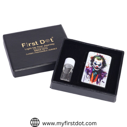 Joker sequel Windproof Cigarette Lighter for Men | Pocket Classic Lighter for Smoking | | First Dot