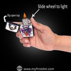 First Dot Joker Edition Windproof Cigarette Lighter