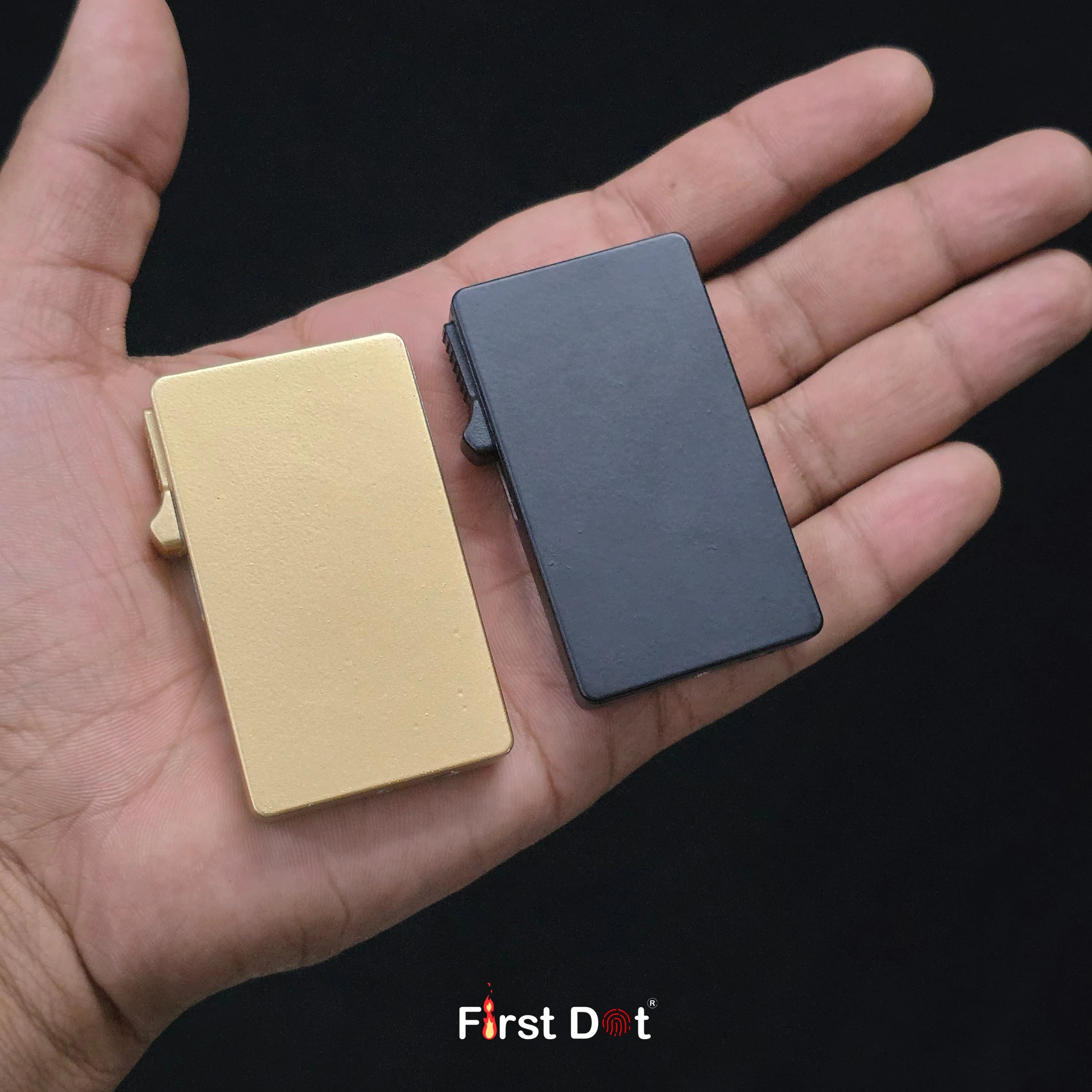 First Dot Kinetic Spade Gear Jet Flame Lighter