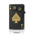First Dot Kinetic Spade Gear Jet Flame Lighter