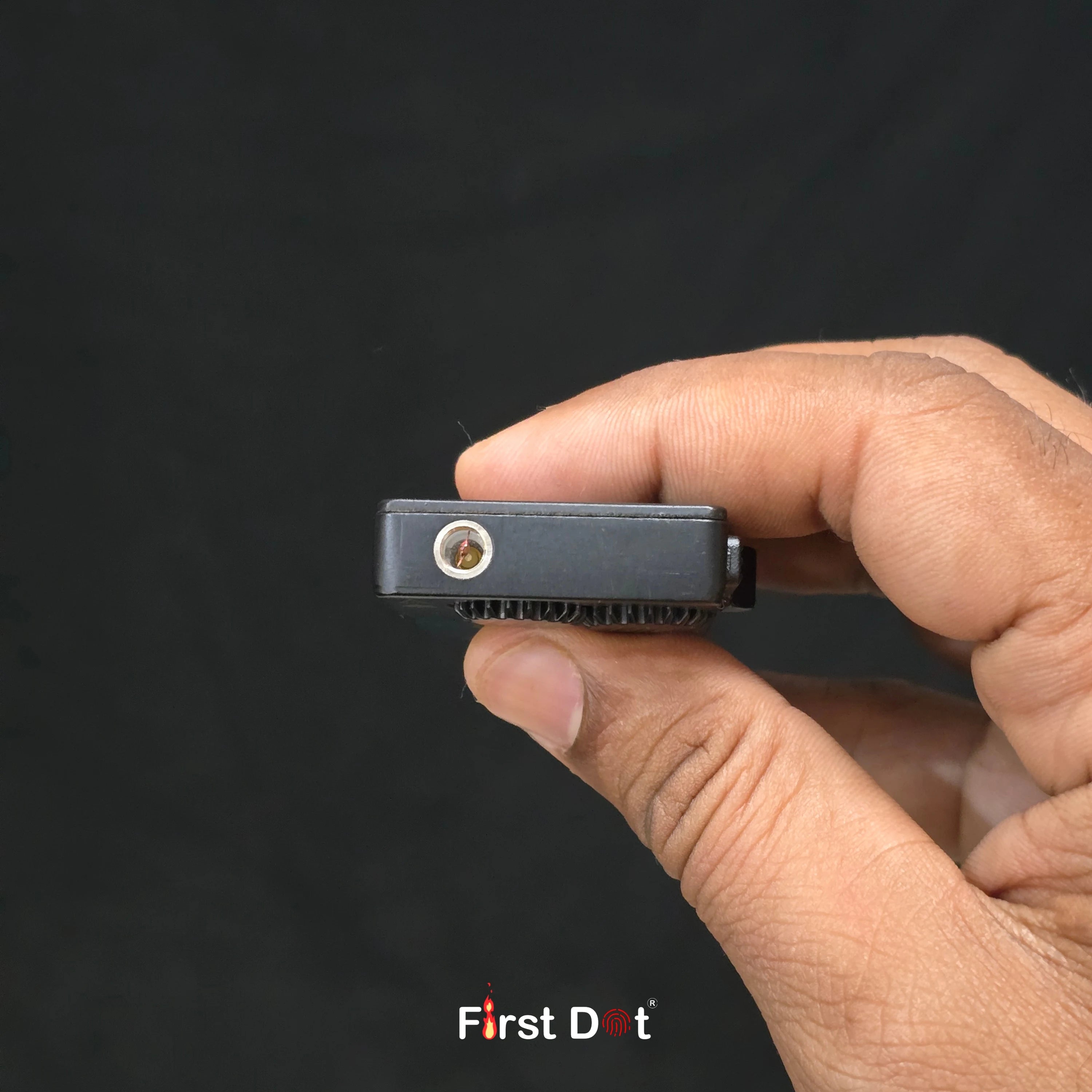 First Dot Kinetic Spade Gear Jet Flame Lighter
