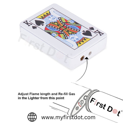 King Premium Refillable Cigarette Lighter – Perfect for Gifting | First Dot