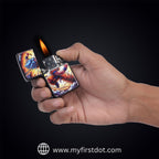 First Dot Super Saiyan Blue Goku Windproof Cigarette Lighter