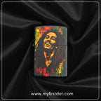 First Dot Legendary Bob Marley Classic Lighter – Windproof Cigarette Lighter