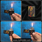 First Dot Legendary Bob Marley Classic Lighter – Windproof Cigarette Lighter
