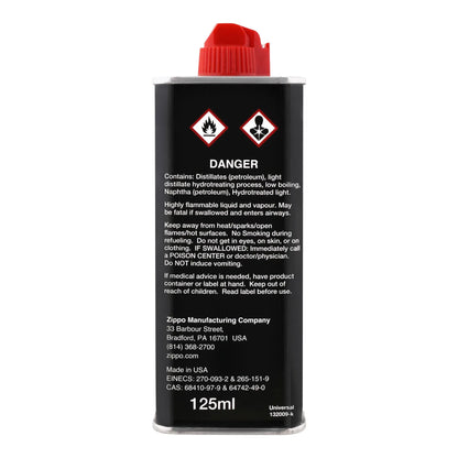 Zippo Premium Lighter Fluid Fuel - 125ml (Prepaid Only)