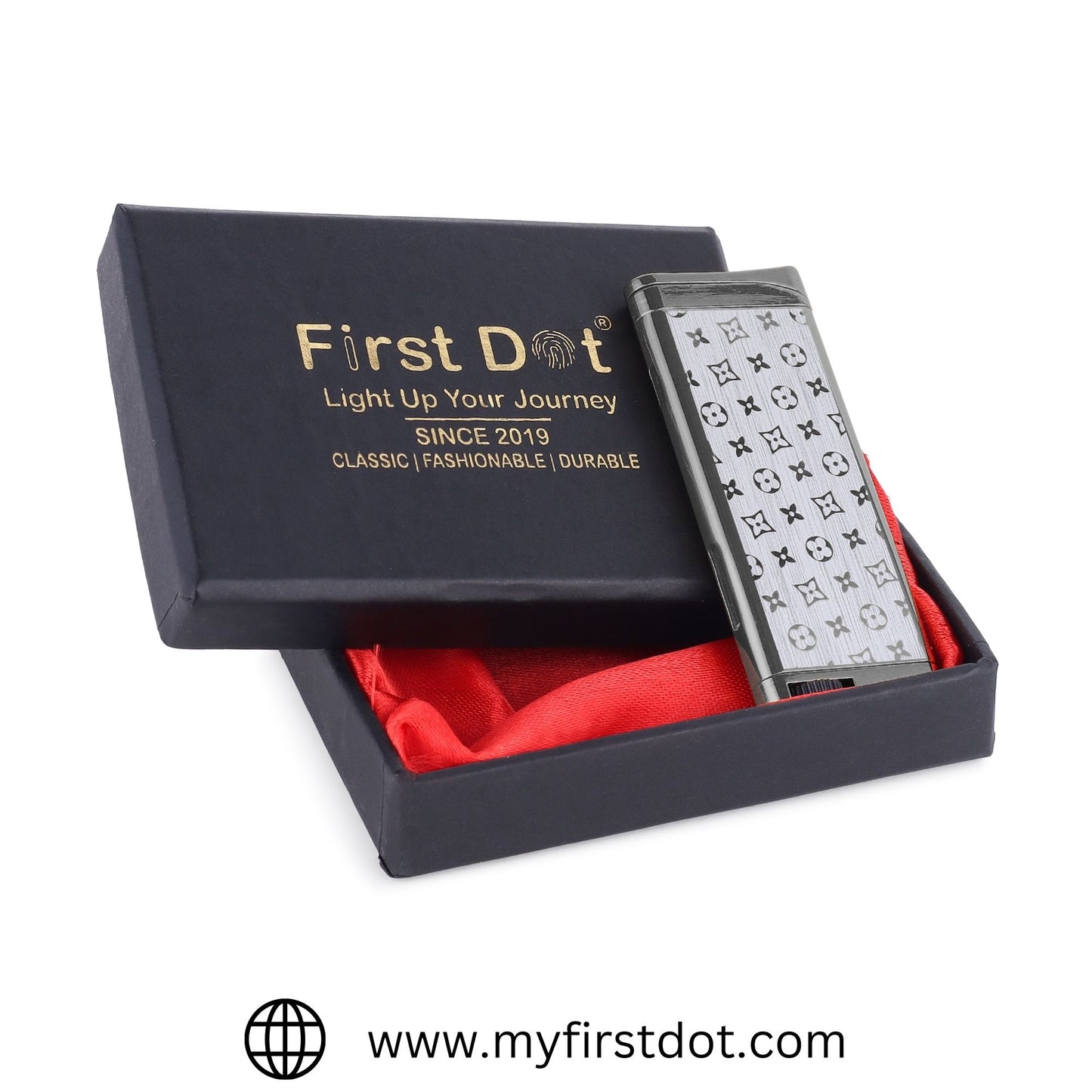 Louis Vuitton Premium Refillable Cigarette Lighter – Perfect for Gifting | First Dot