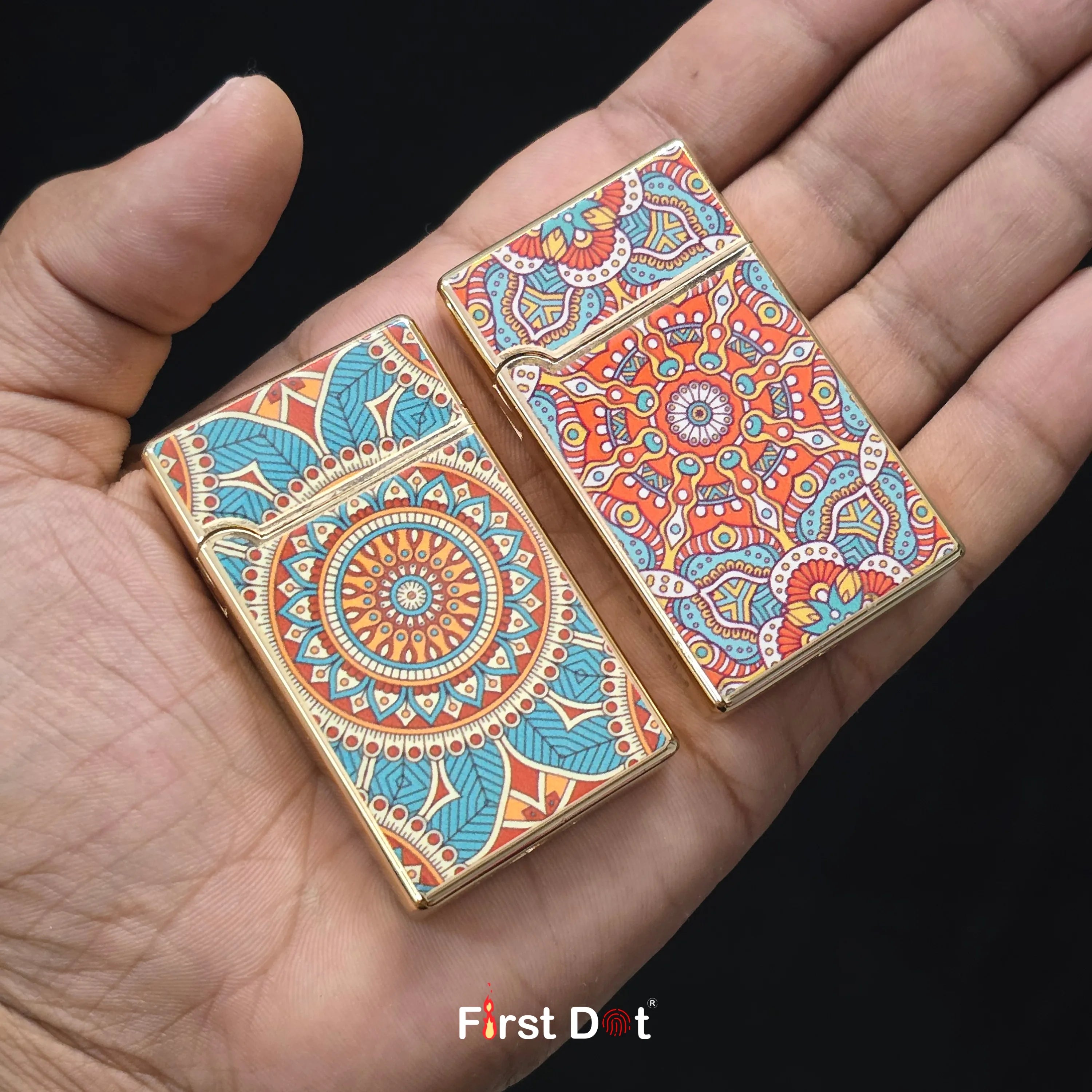 Mandala Jet Flame Cigarette Lighter