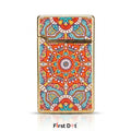 First Dot Mandala Jet Flame Cigarette Lighter
