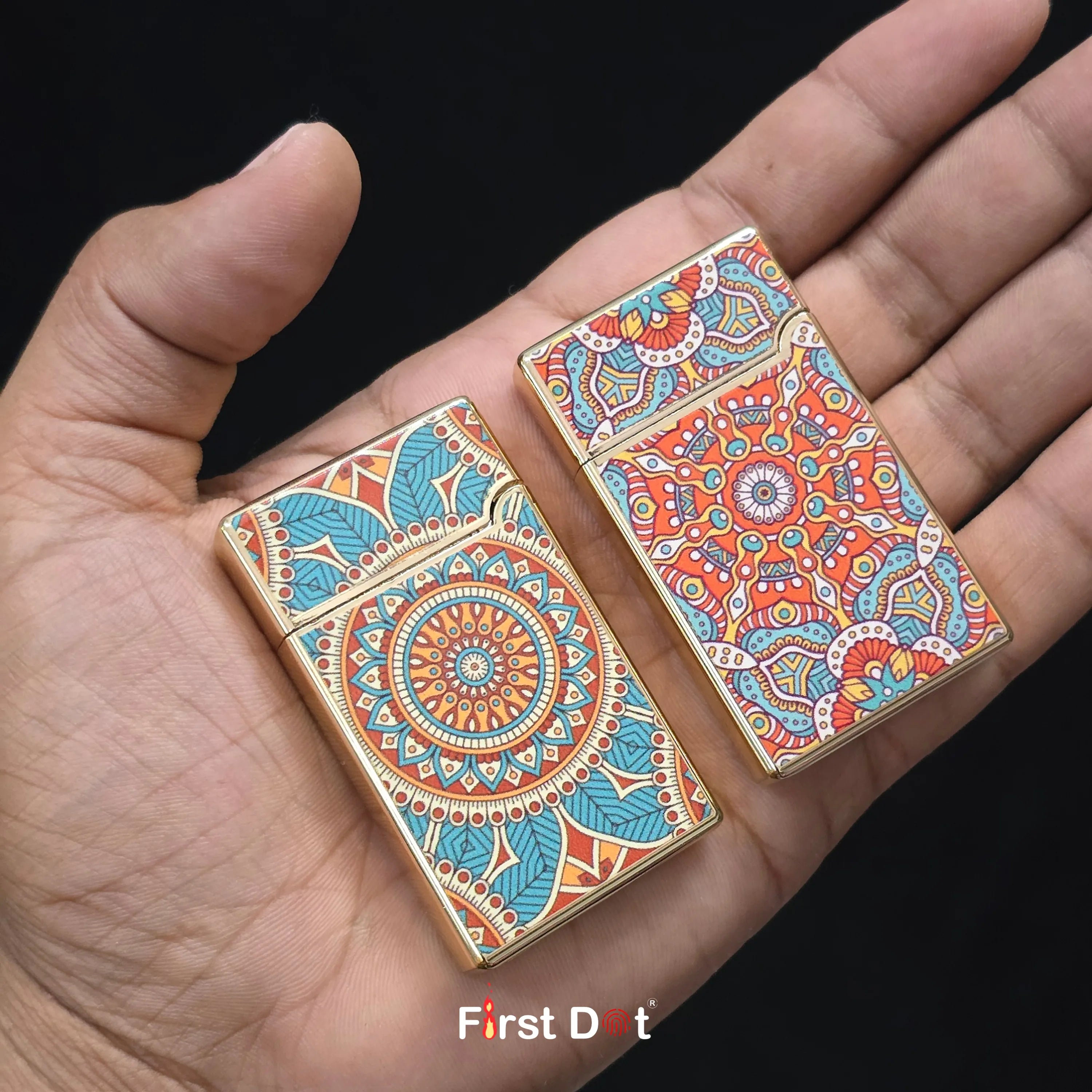 Mandala Jet Flame Cigarette Lighter