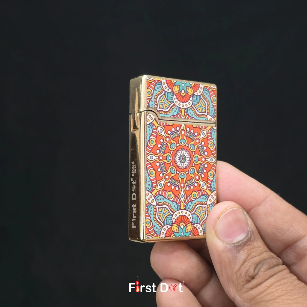 Mandala Jet Flame Cigarette Lighter