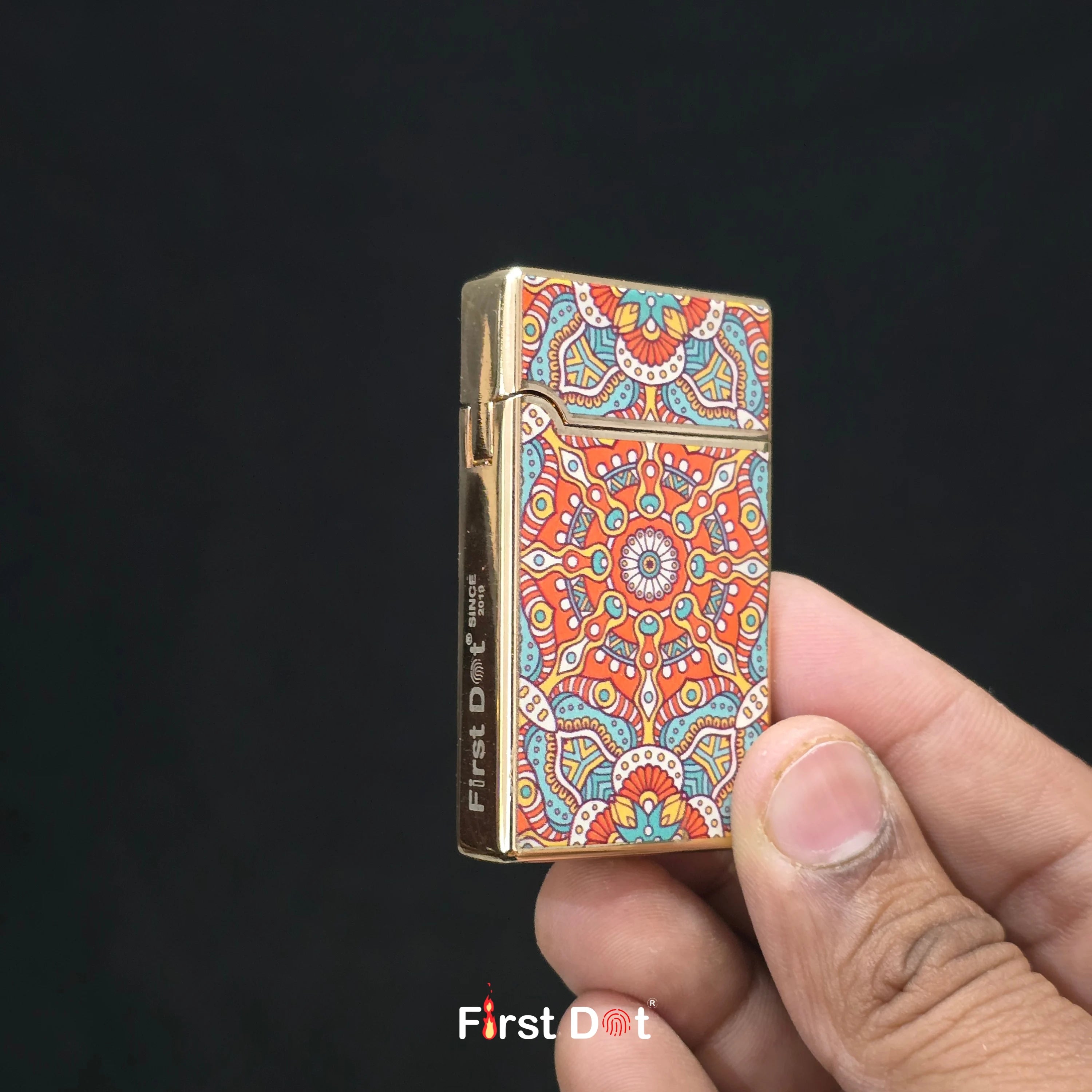 Mandala Jet Flame Cigarette Lighter