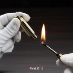 Metal Bullet Keychain Lighter | Flint Match Fire Starter for Outdoor & Camping