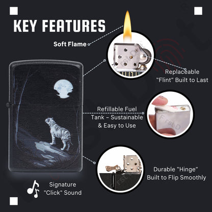 Combo of 2 Street Graphic Cigarette Lighters | Premium Box + Free 50ml Fuel