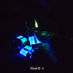Neon Pulse LED Jet Flame Lighter