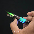 Neon Pulse LED Jet Flame Lighter