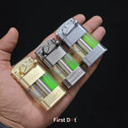 Neon Pulse LED Jet Flame Lighter