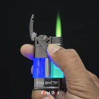 Neon Pulse LED Jet Flame Lighter