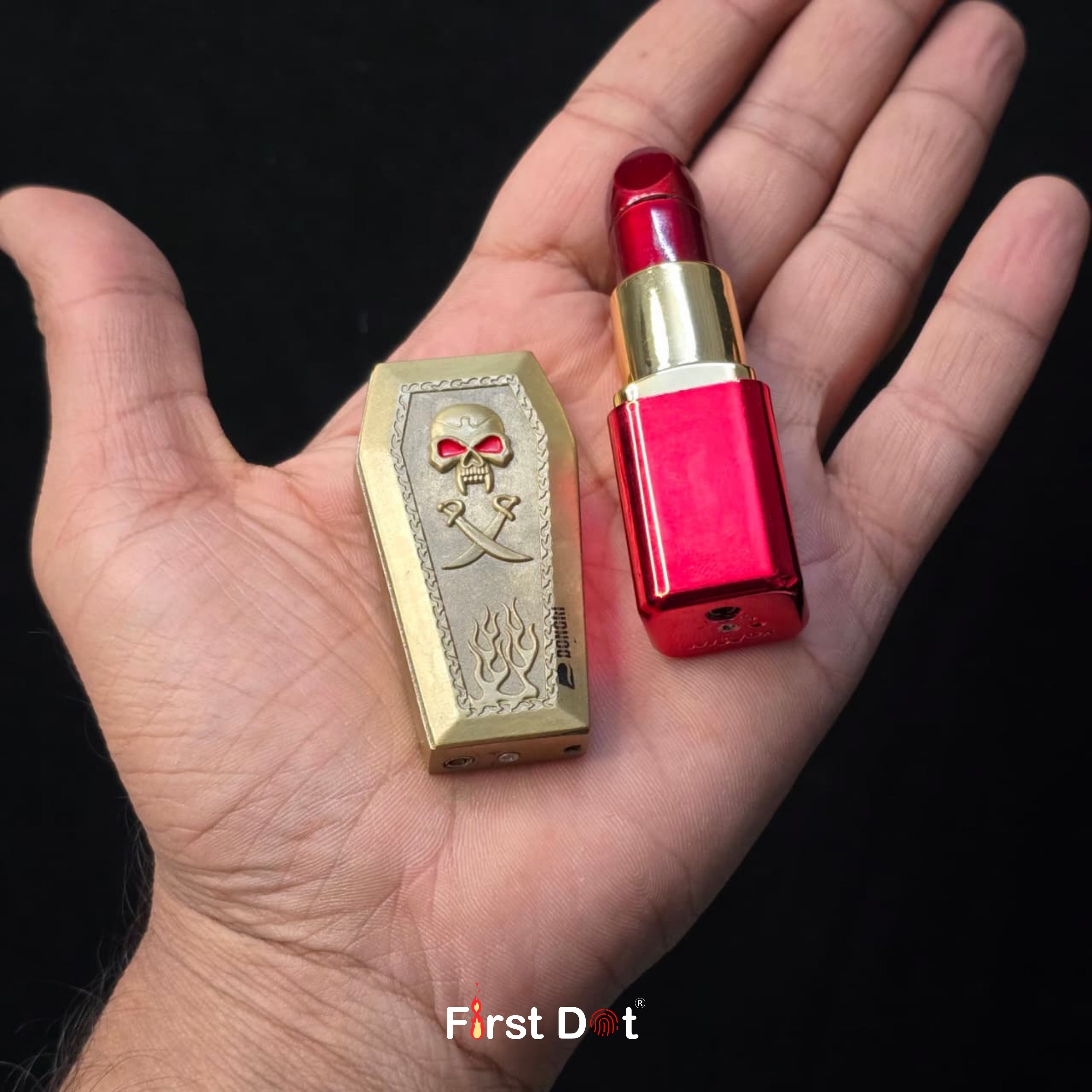 Windproof Refillable Gas Lighter (Pack of 2)