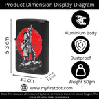 Ninja Samurai Warrior Windproof Cigarette Lighter