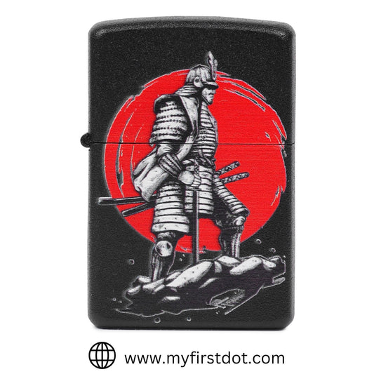 Ninja Samurai Warrior Windproof Lighter Gift for Men Pocket Lighter | First Dot