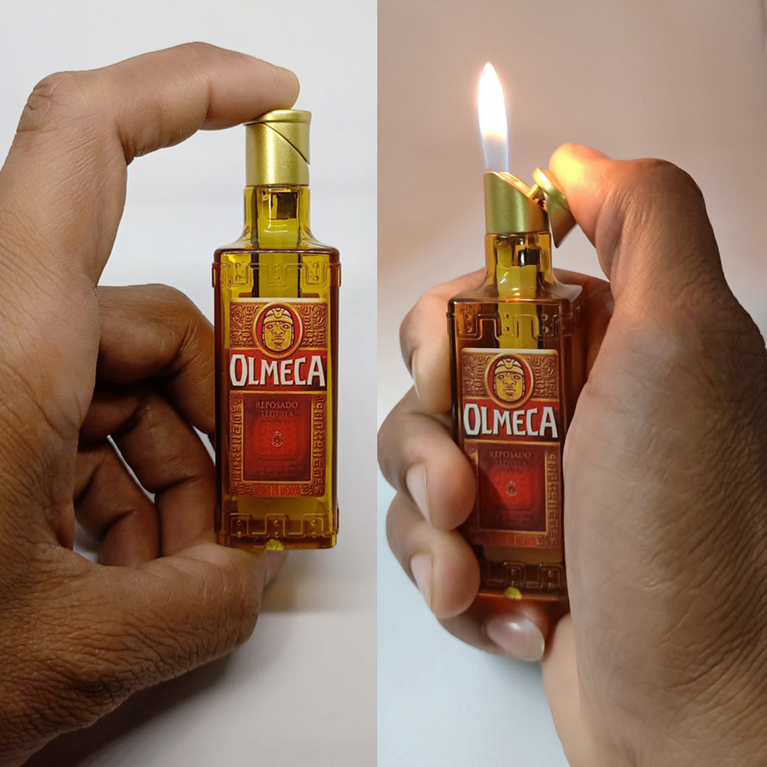 Olmeca Tequila Premium Refillable Cigarette Lighter