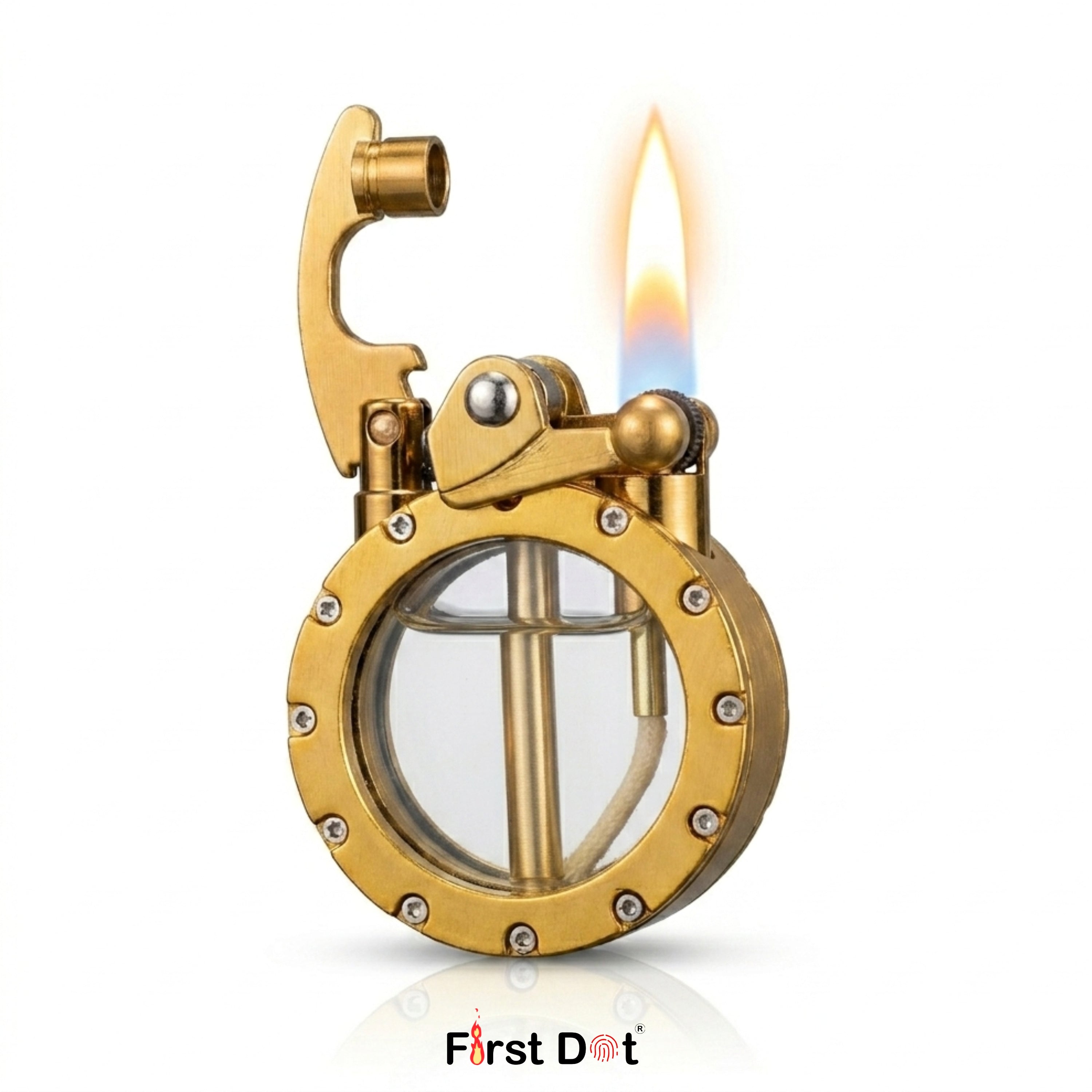 Orbit Mechanical Rocker Arm Flame Lighter