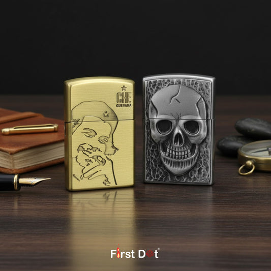 (Pack of 2) Classic Cigarette Lighter Combo | First Dot